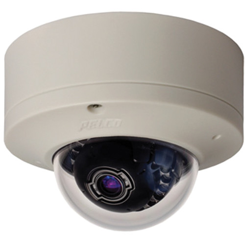 Pelco Sarix IME Series IME219-1VS 2MP Surface Mount Vandal-Resistant Day/Night Mini Dome IP Camera with SureVision (Light Gray)