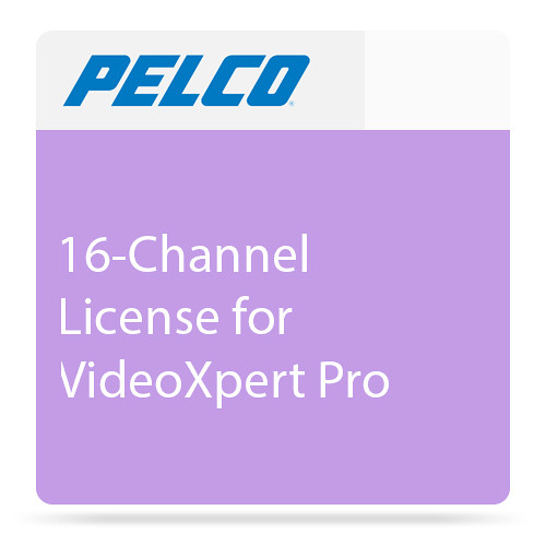 Pelco VXP-16C 16-Channel License for VideoXpert Pro