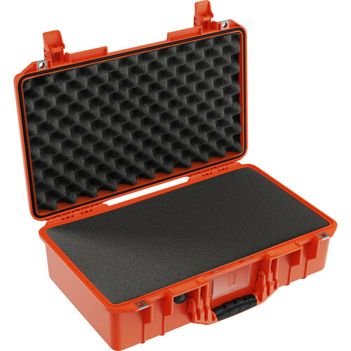 Pelican 1525AirWF Hard Carry Case with Foam Insert and Liner (Orange)
