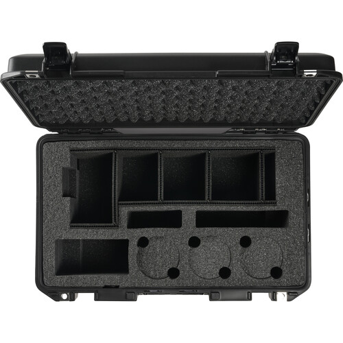 Pelican 1535 Air Carry-On Case with Trek Pak Dividers and Foam Insert (Black)