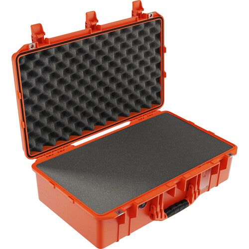 Pelican 1555AirWF Hard Carry Case with Foam Insert and Liner (Orange)
