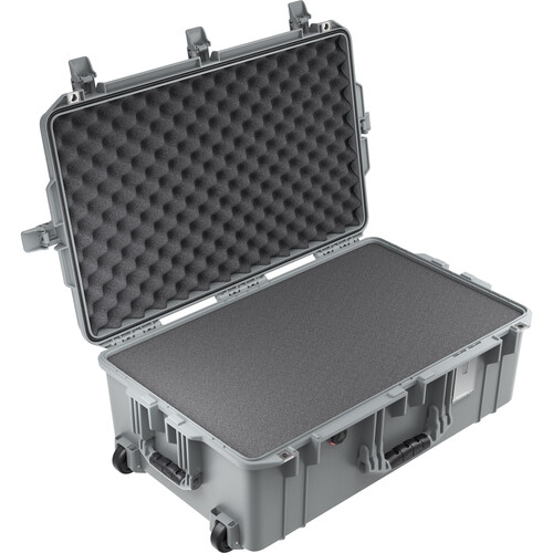 Pelican 1595AirWF Wheeled Hard Case (Silver, 56.6L)