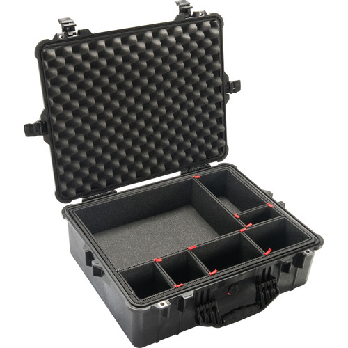 Pelican 1600TP Case with TrekPak Divider System 016000-0050-110