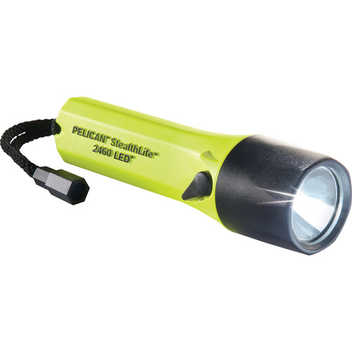 Pelican StealthLite 2460 Rechargeable Flashlight (Yellow)