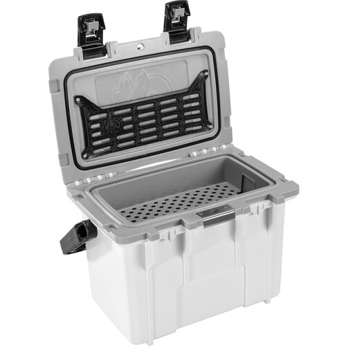 Pelican 14QT Personal Cooler (White / Gray)