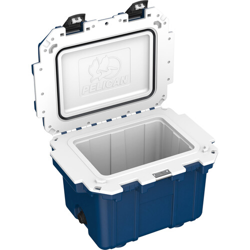 Pelican 30QT Elite Cooler (Midnight Blue / White)