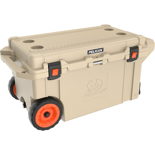 Pelican 80QT Elite Wheeled Cooler (Tan)