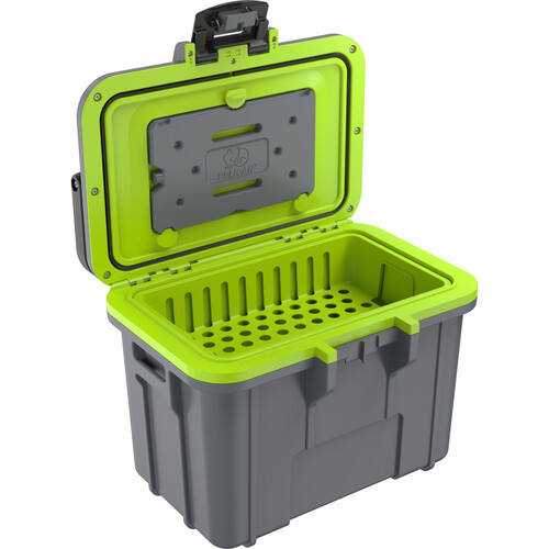 Pelican 8QT Personal Cooler (Dark Gray / Green)