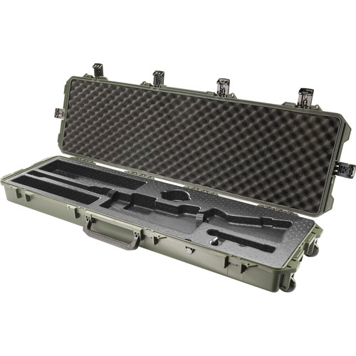 Pelican iM3300 Storm Case with Molded Foam Interior for Rifle (Olive Drab Green)