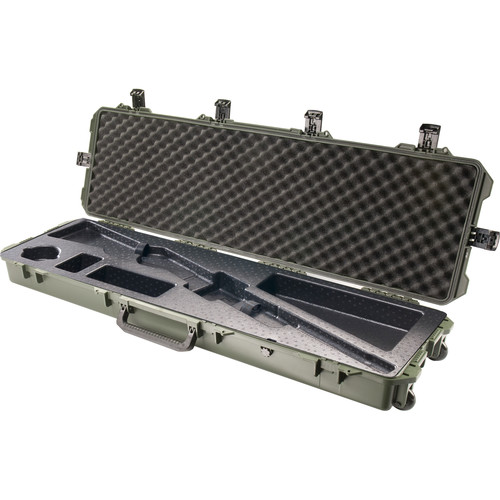 Pelican iM3300 Storm Case with Molded Foam Interior for Shotguns (Olive Drab Green)