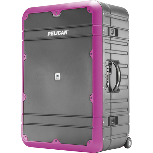 Pelican EL30 Elite Vacationer Luggage with Enhanced Travel System (Gray and Purple)
