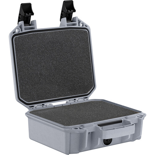 Pelican Vault V100C Hard Case with Foam Insert (Ghost Gray, 6.5L)