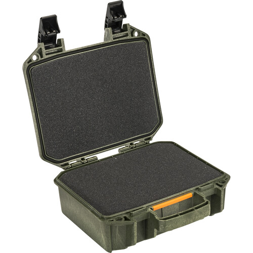 Pelican Vault V100 Hard Case with Foam Insert (OD Green, 6.5L)