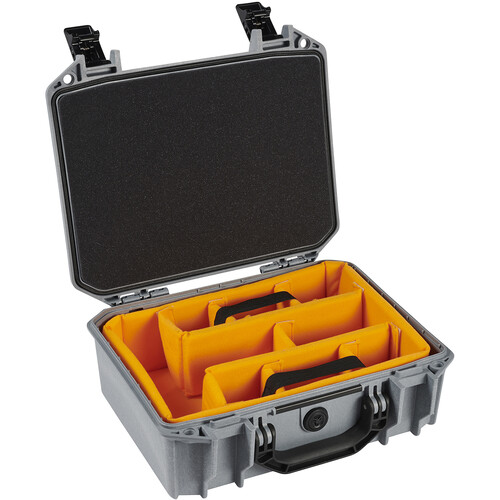 Pelican Vault 200 Case with Lid Foam and Dividers