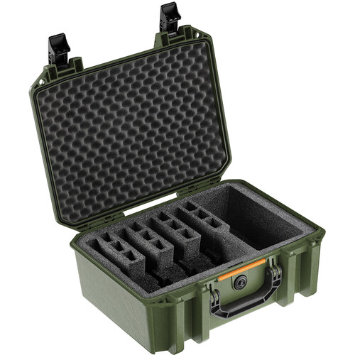 Pelican Vault V300PF5 Universal Five-Pistol Case (OD Green)