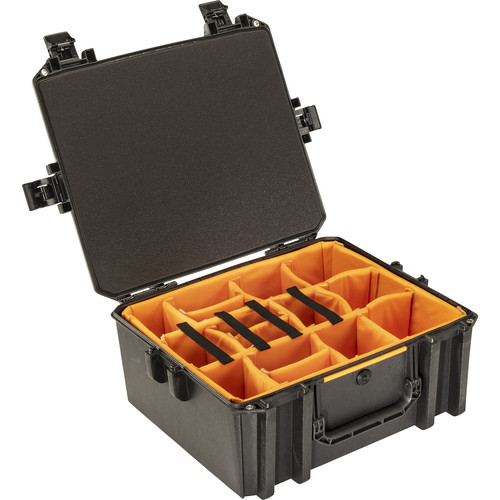 Pelican Vault V600 Case with Padded Dividers (Black, 55.5L)