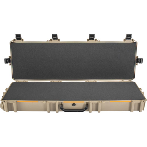 Pelican Vault V800 Tactical Rifle Wheeled Hard Case with Foam Insert (Tan, 83L)