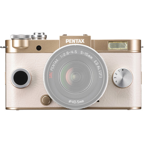 Pentax Q-S1 Mirrorless Digital Camera (Body Only, Champagne Gold)