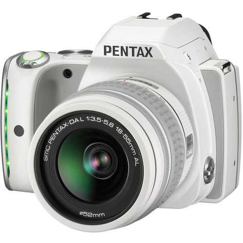 PENTAX K-S1 ダブルレンズ18-55mm 50mmF1.8フラッシュ付 Pentax K-S1 DSLR Camera with 18-55mm Lens (White) 06459 B&H