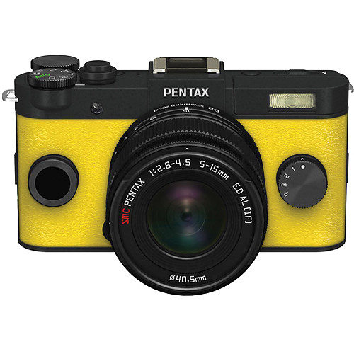 Pentax Q-S1 Mirrorless Digital Camera with 5-15mm Lens 06909 B&H