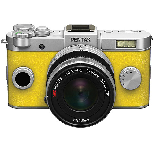 Pentax Q-S1 Mirrorless Digital Camera with 5-15mm Lens 06965 B&H