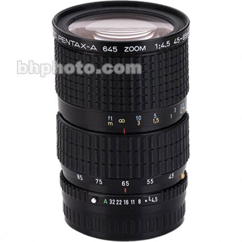 Pentax Zoom Wide-Normal 45-85mm f/4.5 Manual Focus Lens for 645