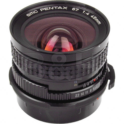 Used Pentax Wide Angle 45mm f/4 SMC-P Lens for Pentax 67 29250