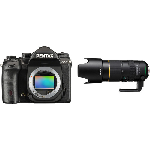 Pentax K-1 DSLR Camera with HD FA 70-200mm f/2.8 ED DC AW Lens Kit