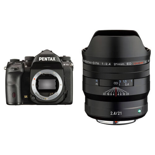Pentax K-1 Mark II DSLR Camera with HD PENTAX-D FA 21mm f/2.4ED Lens Kit
