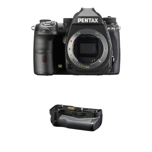 Pentax K-3 Mark III DSLR Camera Body with Battery Grip Kit (Black)