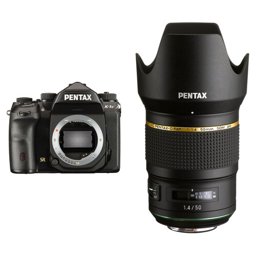 Pentax K-1 Mark II DSLR Camera with HD FA 50mm f/1.4 SDM AW Lens Kit