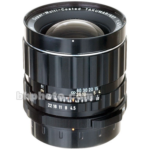 Pentax Wide Angle 75mm f/4.5 SMC-Takumar Lens for 67