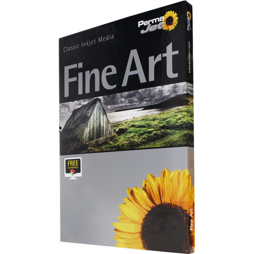 PermaJetUSA Alpha Natural Rag 310 Smooth Fine Art Paper (A3, 25 Sheets)