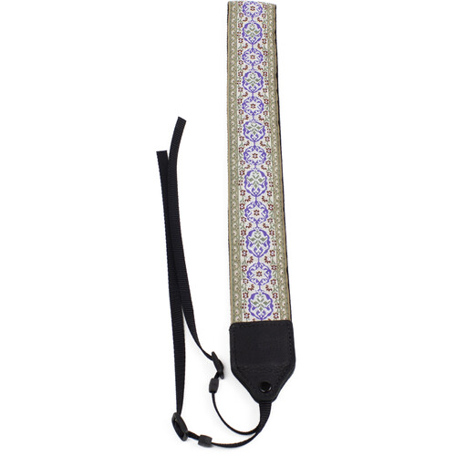 Perri's Leathers Ltd. 2" Jacquard Camera Strap (Arabian Silver)