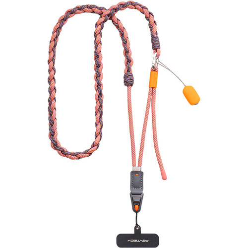 PGYTECH LinkGo Phone Photography Braided Strap (Coral Pink)