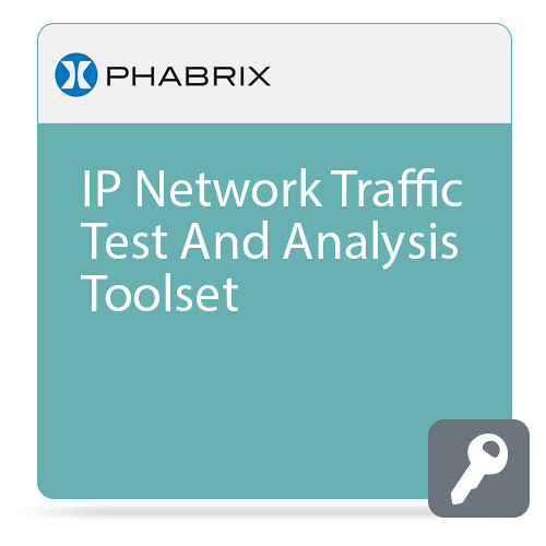 PHABRIX IP Network Traffic Analysis Tools for Qx IP and Qx 12G Analyzers