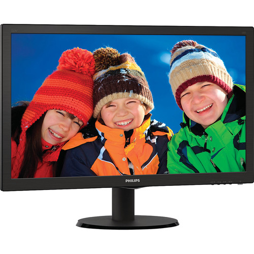 Philips 223V5LSB 21.5" LCD Monitor w/ SmartControl Lite Technology (Black)