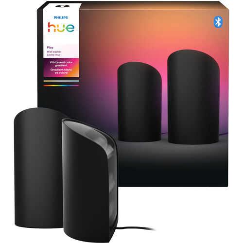 Philips Hue Play Wall Washer (Black, 2-Pack)