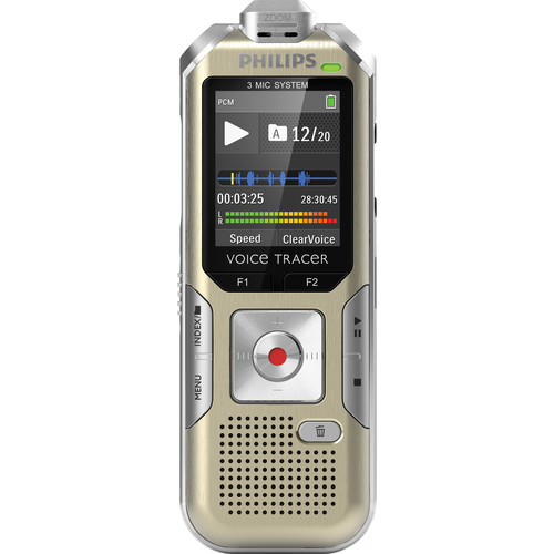 Philips DVT6500 Voice Tracer with 3Mic Recording