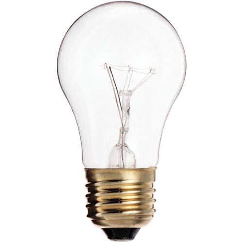 Philips A15 Clear Appliance Bulb (3500 Life Hours, 15W, 130 Volt)