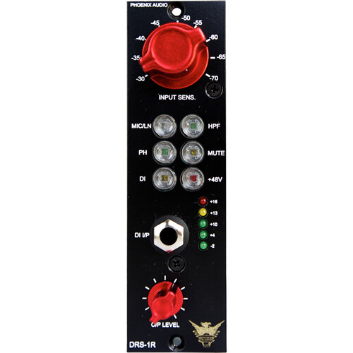 Phoenix Audio Ascent 500 Class-A Mono Microphone Preamplifier for 500 Series