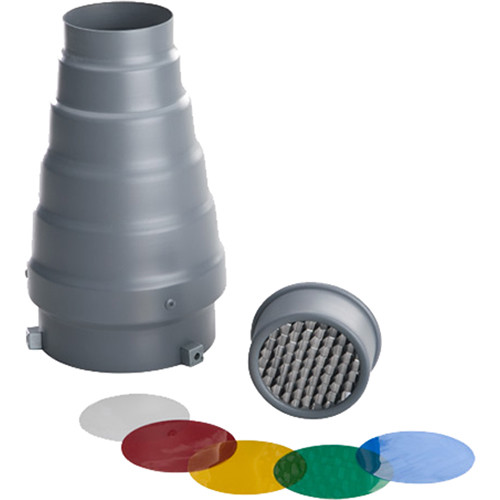 Photoflex Accessory Snoot with Honeycomb Grid Set