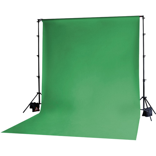 Photoflex Muslin Backdrop (10x20', Chroma Key Green)