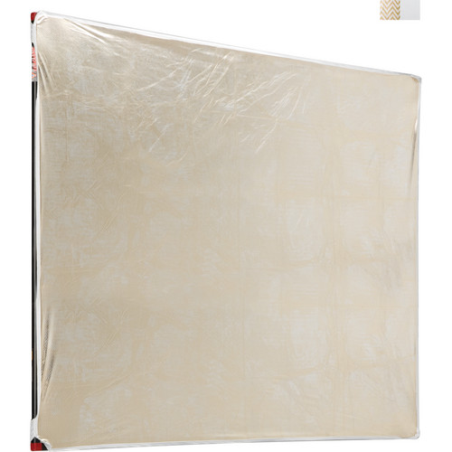Photoflex LitePanel White/Soft Gold Fabric Reflector (77 x 77")