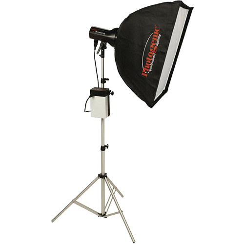 Photogenic ION Inverter with StudioMax 320W/s Flash Head and Softbox Kit