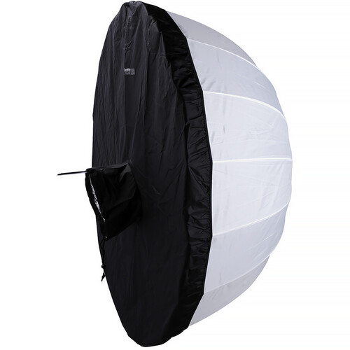 Phottix Premio Shoot-Through Umbrella with Black Backing (47")