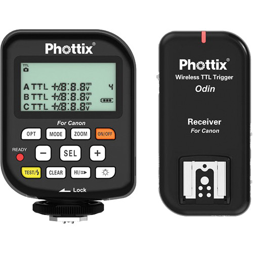 Phottix Odin Wireless TTL Trigger Set for Canon