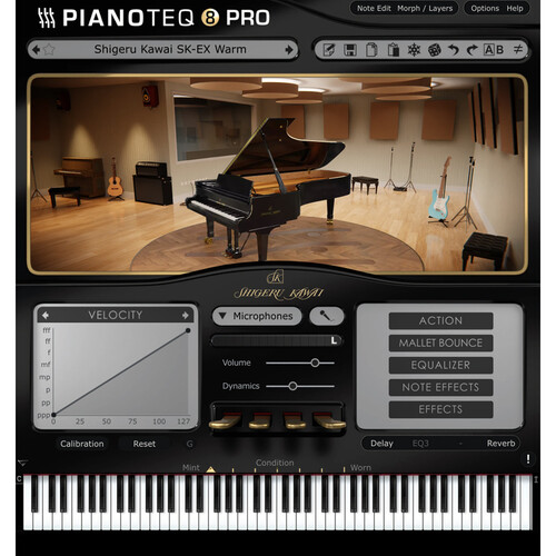 Pianoteq Shigeru Kawai SK-EX Concert Grand Virtual Instrument Plug-In