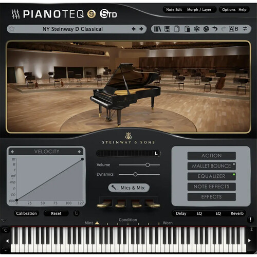 Pianoteq 9 Standard Virtual Piano and Instrument Suite Software