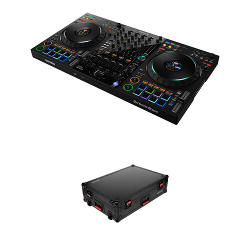 Pioneer DJ DDJ-FLX10 4-Channel DJ Controller with GATOR Onyx Flight Case